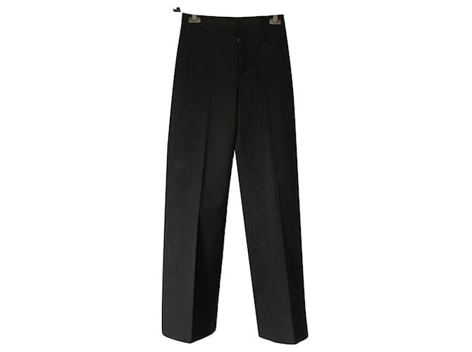 Dsquared2 Un pantalon, leggings Coton Noir  ref.746016