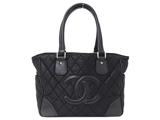 Chanel Cabas Black Synthetic  ref.746056