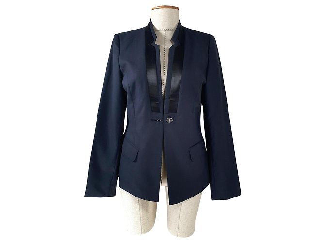 Karen B Y Simonsen Karen By Simonsen Blazer Marineblau Größe 42