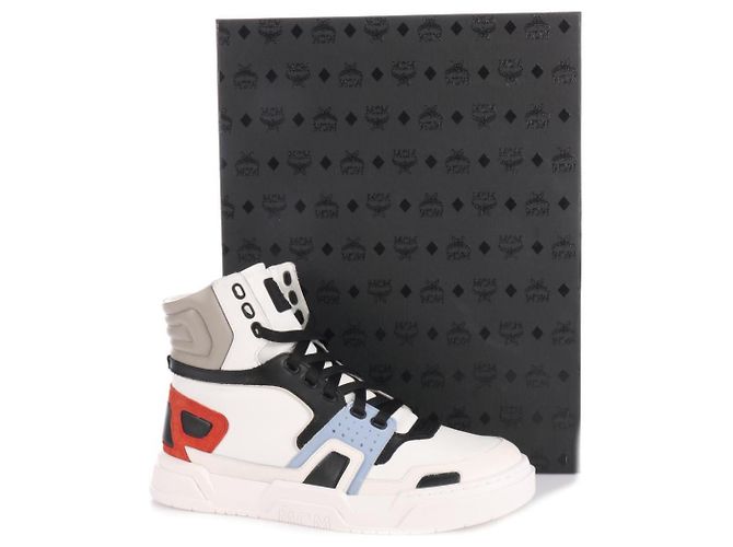 Sneakers MCM in pelle multicolore