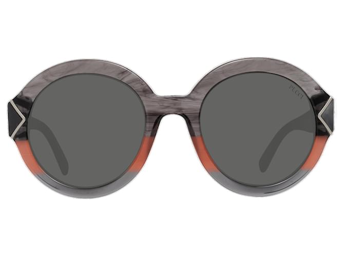 Emilio Pucci Nuovi Occhiali da Sole Donna mod. EP0069 5320alla 53-22-140 MM Grigio Acetato  ref.746544