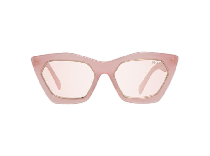 Emilio Pucci Nuovi Occhiali da Sole Donna mod. EP0094 5472Y 54-19-140 MM Blu Acetato  ref.746554