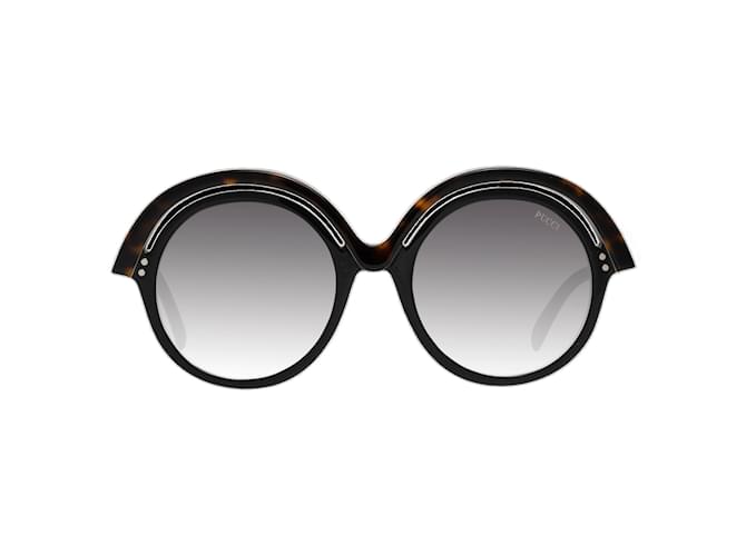 Emilio Pucci Nuovi Occhiali da Sole Donna mod. EP0065 5301B 53-21-140 MM Marrone Acetato  ref.746573