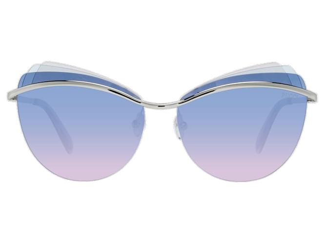 Emilio Pucci Nuovi Occhiali da Sole Donna mod. EP0112 5916W 59-14-140 MM D'oro Acetato  ref.746585