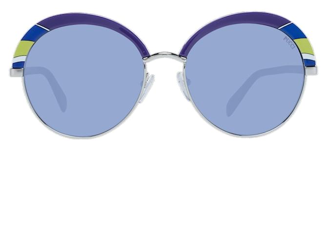 Emilio Pucci Nuovi Occhiali da Sole Donna mod. EP0102 5792W 57-18-140 MM Porpora Acetato  ref.746604