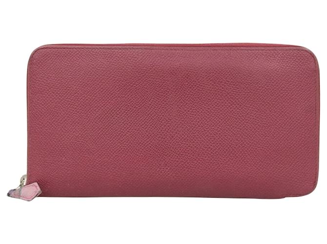 Hermès Silk'In Cuir Rouge  ref.746768