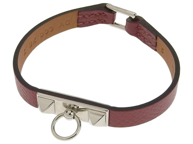 Hermès Rivale Red Leather  ref.746772