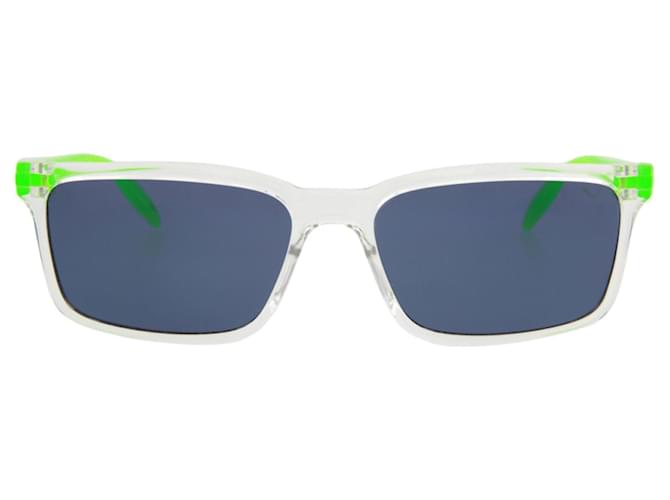 Puma Square-Frame Injection Sunglasses White  ref.747095