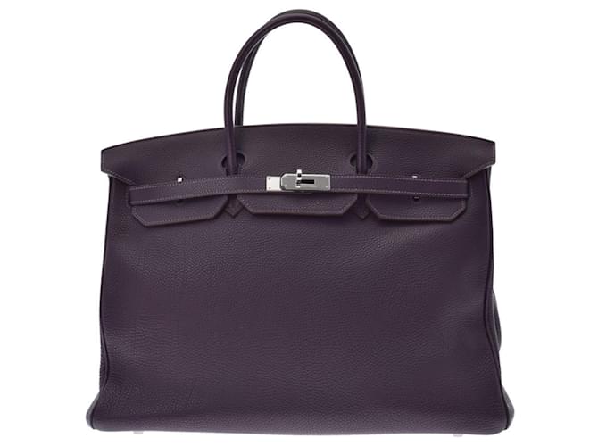 Hermès Birkin Purple Leather  ref.747334