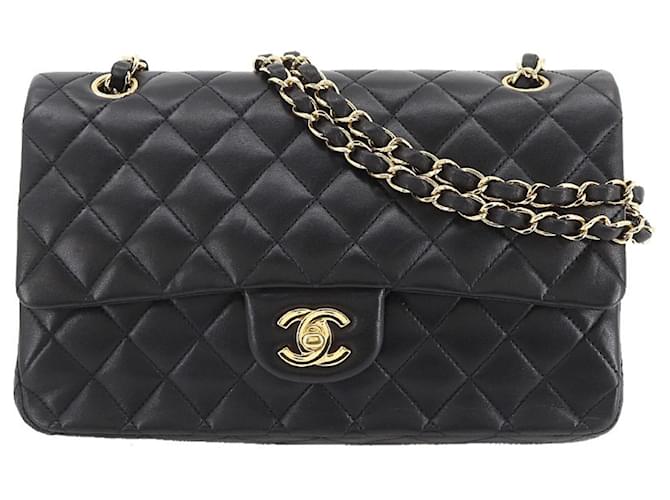 Chanel Timeless Black Leather  ref.747394