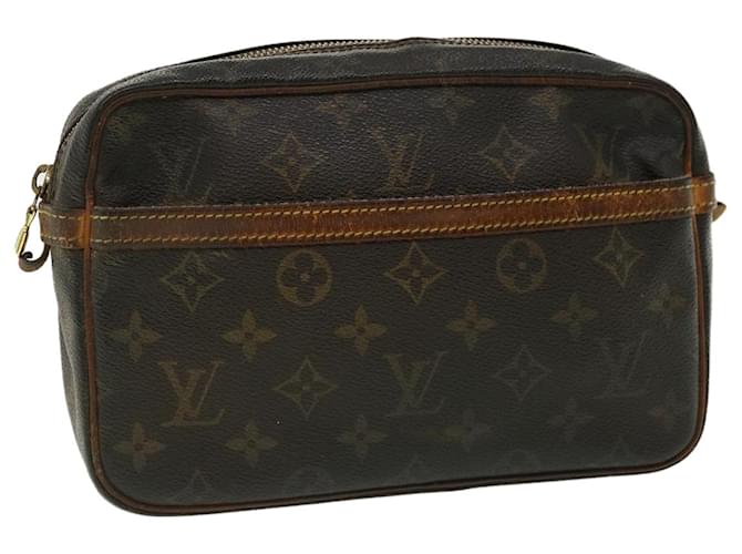 Louis Vuitton Monogram Compiegne 23 Clutch Bag M51847 LV Auth ac1434 Cloth  ref.747519
