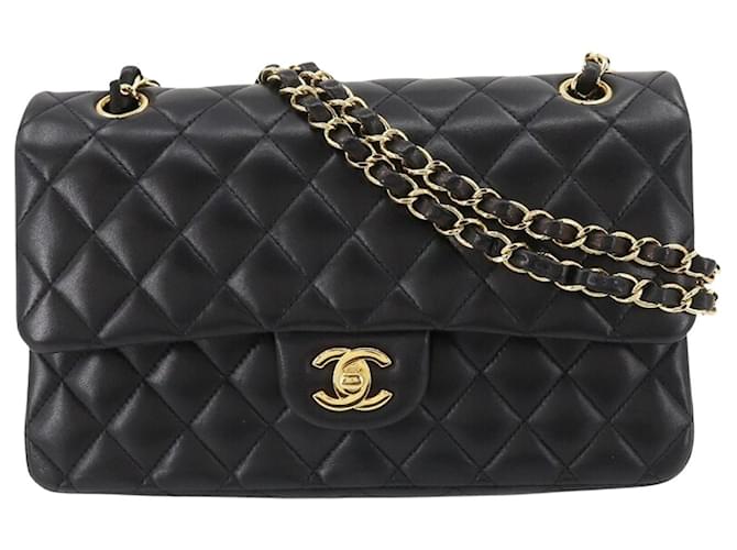 Chanel Timeless Black Leather  ref.747611