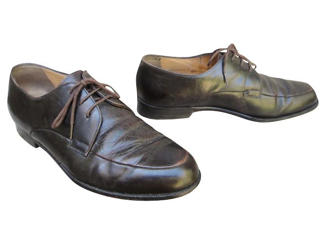 Bally Martore leather derbies dark brown 42.5