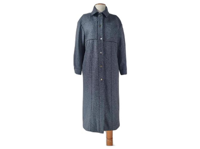 Abrigo Roseanna de lana gris Talla 36