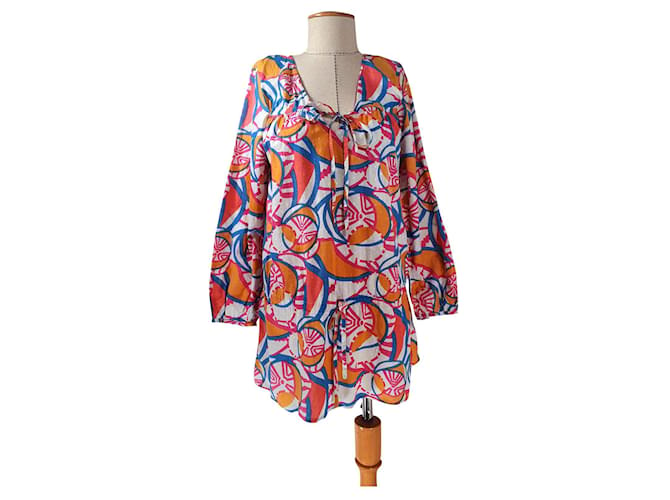 Antik Batik Robes Coton Multicolore  ref.747760