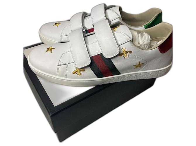 Gucci ace White Leather  ref.747824