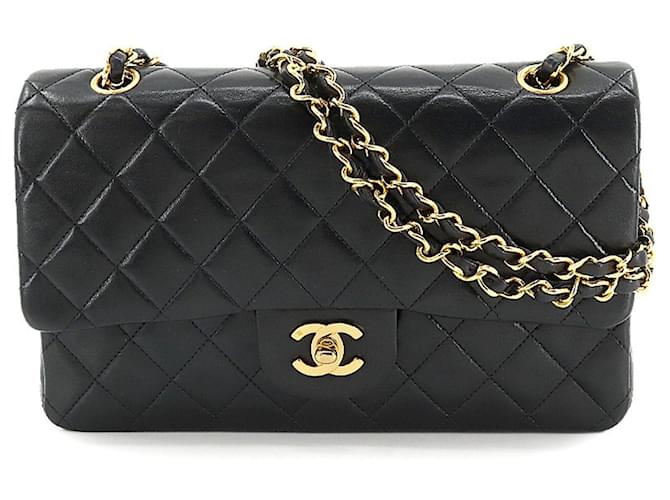 Chanel Timeless Black Leather  ref.747838