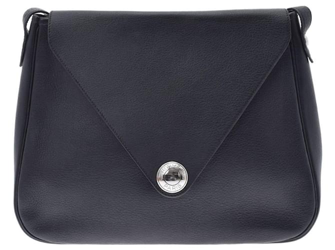 Hermès Christine Black Leather  ref.747916