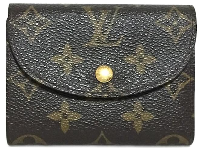 Louis Vuitton Portefeuille Helene Brown Cloth ref.730793 - Joli Closet