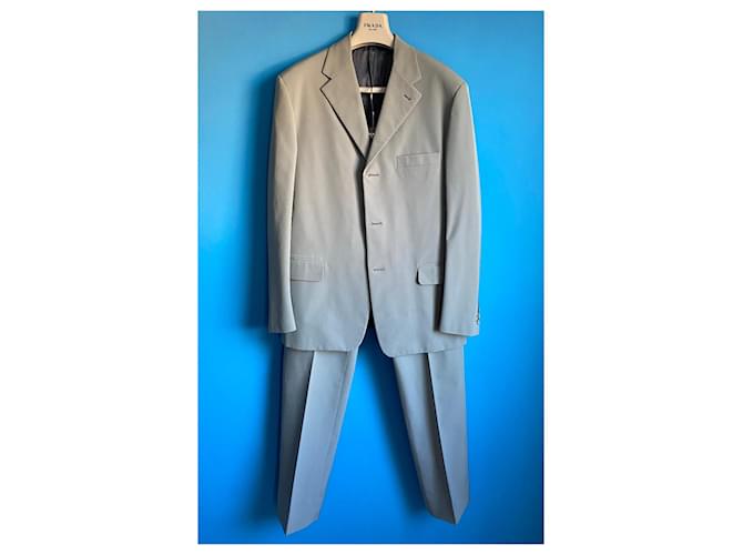Prada Suits Grey Polyester  ref.748585