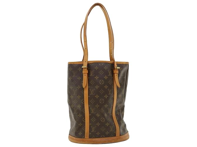 Bucket Borsa a tracolla GM a secchiello con monogramma LOUIS VUITTON M42236 LV Aut pt5285 Tela  ref.748720