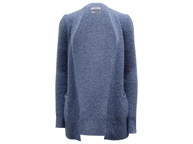 Marc by Marc Jacobs Cardigan Aperto CO in Cashmere Blu Cachemire Lana  ref.748947