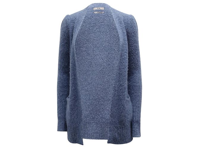 Marc by Marc Jacobs CO Open Cardigan aus blauem Kaschmir