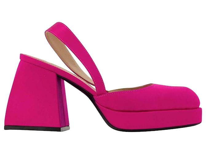 Autre Marque Bulla Jones 65 in Pink Satin  ref.749011