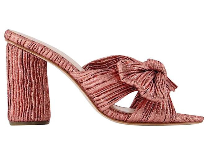 Penny Sandals - Loeffler Randall - Pink - Leather Synthetic Leatherette  ref.749183