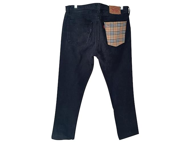 Levi's Denim Black Multiple colors Cotton  ref.749655