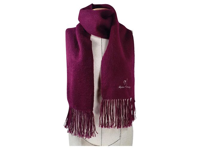Autre Marque Bufanda Alpaca Camargo de lana morado oscuro
