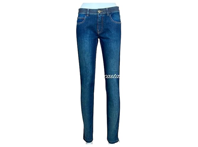 Chanel New Paris/ DALLAS Jeans Navy blue Denim ref.749731 - Joli Closet
