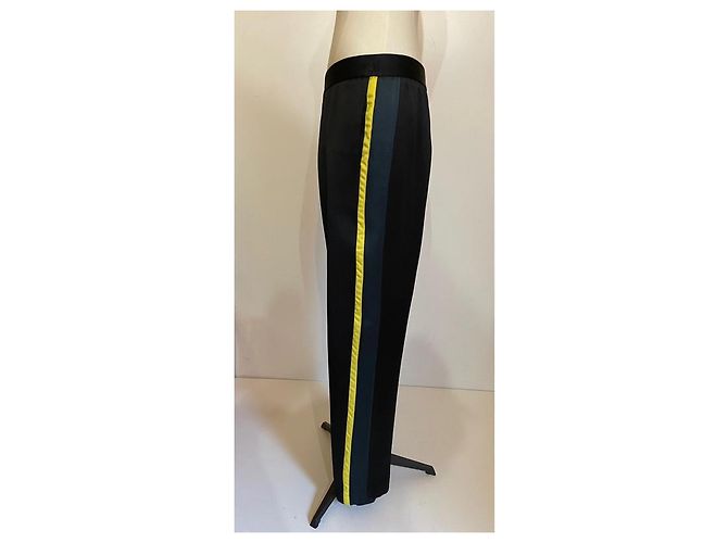 Completo Tailleur Pantalone Kenzo Nero in Lana