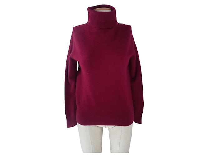 Uniqlo Knitwear Dark purple Cashmere  ref.749926