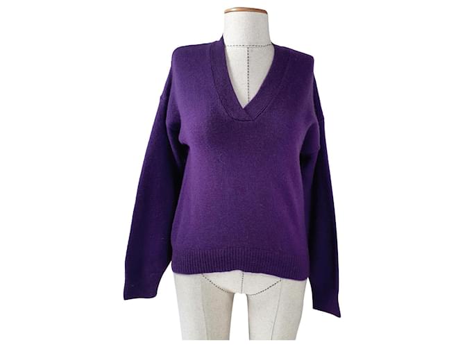 Autre Marque Knitwear Purple Cashmere  ref.749938