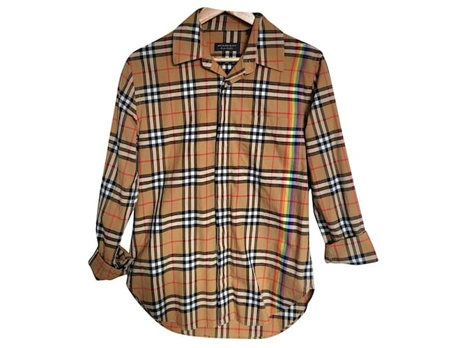 burberry checked shirt Multiple colors Cloth  ref.750100