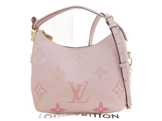 Louis Vuitton Bagatelle Pink Leinwand  ref.750223