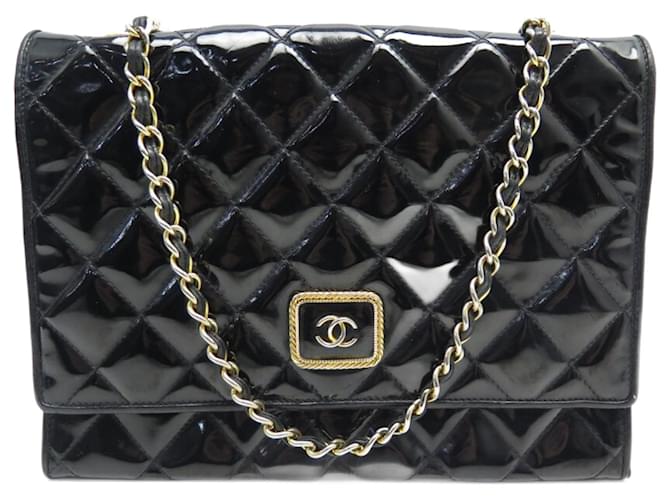Chanel Gray Camellia CC No 5 Tote bag Grey Yellow Leather Patent leather  Cloth Cloth ref.215571 - Joli Closet
