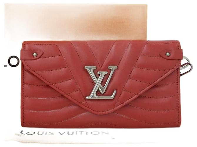 Louis Vuitton Red Leather  ref.750452
