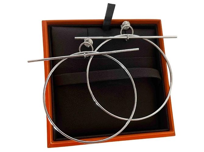 Hermès hermes cerchi Argento Argento