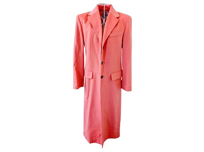Céline pink coat Silk Cashmere  ref.750931
