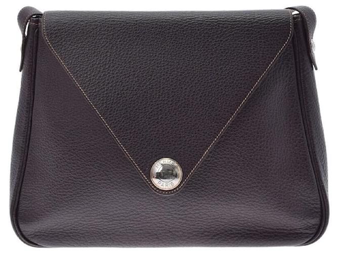Hermès Christine Brown Leather  ref.751232