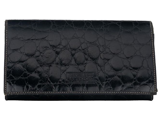 Gianfranco Ferré Gianfranco Ferré Black Crocodile Wallet