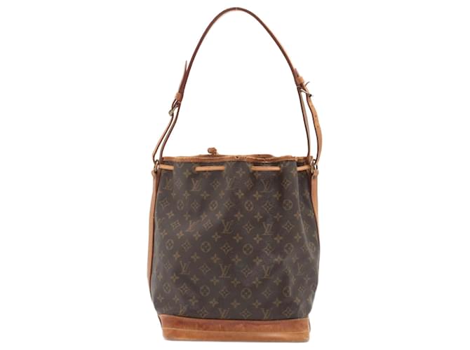 Brown Coated Canvas Louis Vuitton Noe Cloth  ref.751948