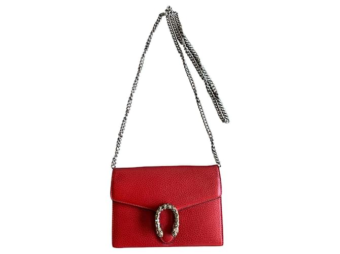 Gucci Dionysus WOC Red Leather  ref.752120