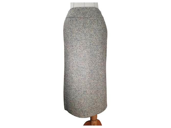 Autre Marque Skirts Multiple colors Grey Wool  ref.752144