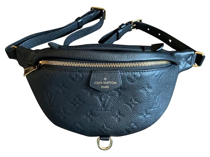 Louis Vuitton  Bags  Discontinued Louis Vuitton Black Empreinte Bumbag   Poshmark