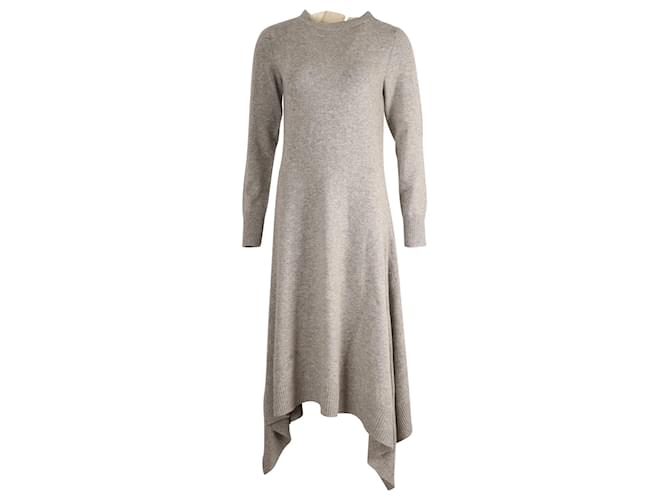 Sacai Sweater Dress in Grey Polyester  ref.752194