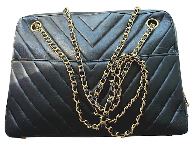 Mini handbag - Gold-colour/Crocodile-pattern - Ladies