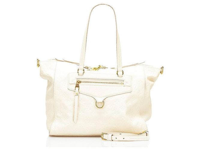 louis vuitton Monogram Empreinte Lumineuse PM beige